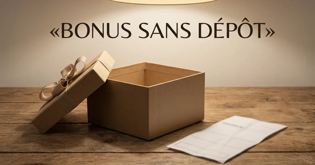 Boîte cadeau ouverte et vide posée à côté d